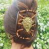 Элитные заколки для волос Африканская бабочка BronzeAge
