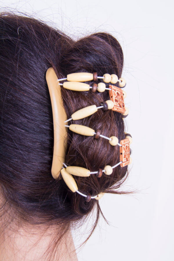Аксессуары для волос оптом от производителя - African Butterfly Dupla 001 бежевый