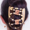 Аксессуары для волос оптом от производителя — African Butterfly Dupla 001 бежевый
